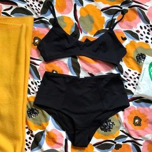 NEW Parade Bikini / Small high rise boyshort and Medium scoop too